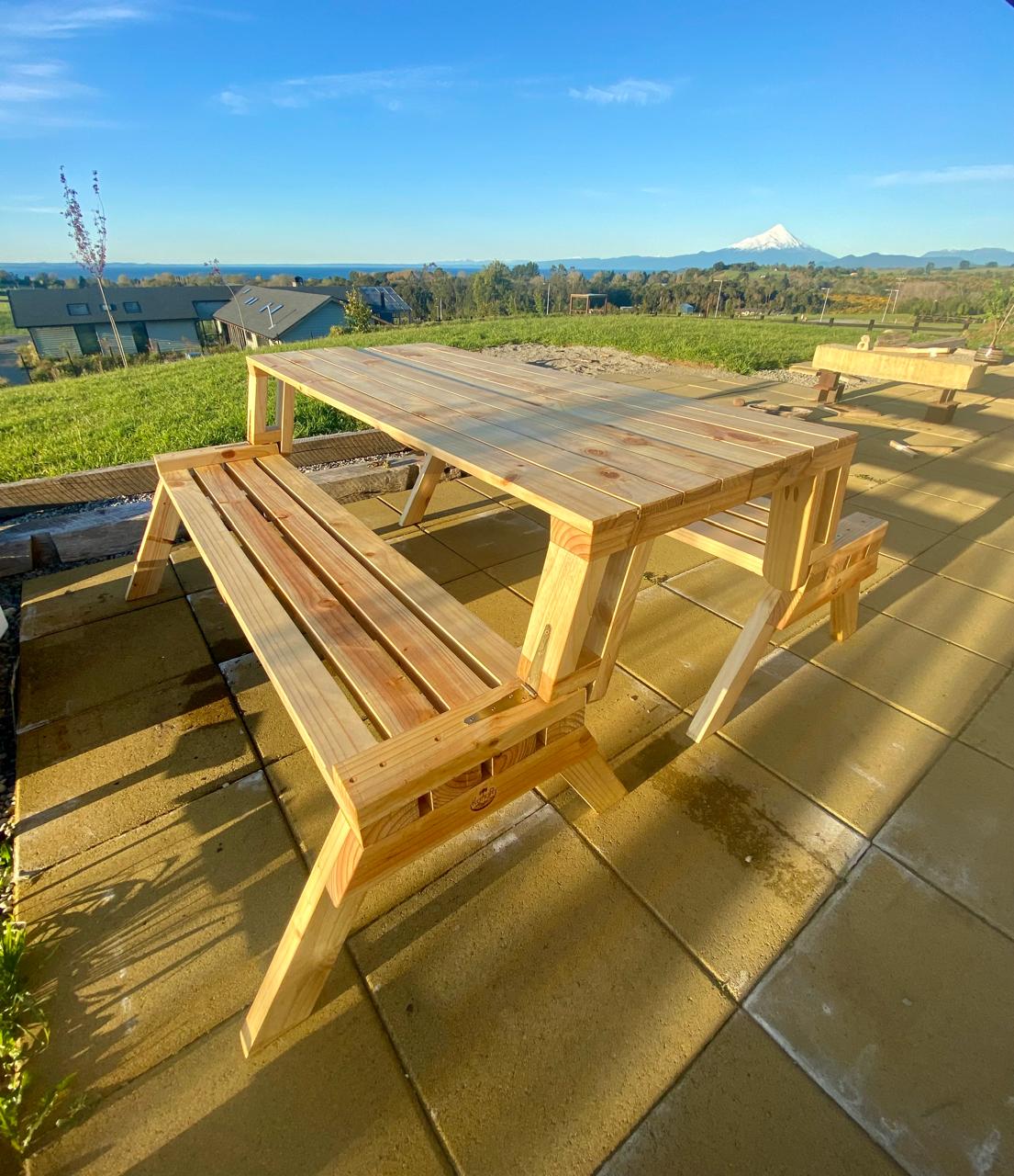 Mesa picnic / Banca Plegable Kallfüko