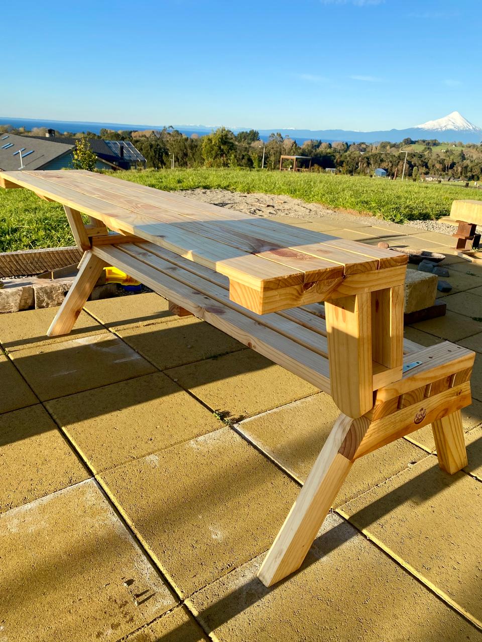 Mesa picnic / Banca Plegable Kallfüko