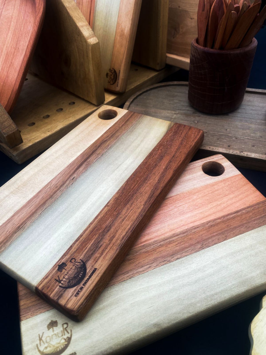 Tabla de picoteo madera nativa
