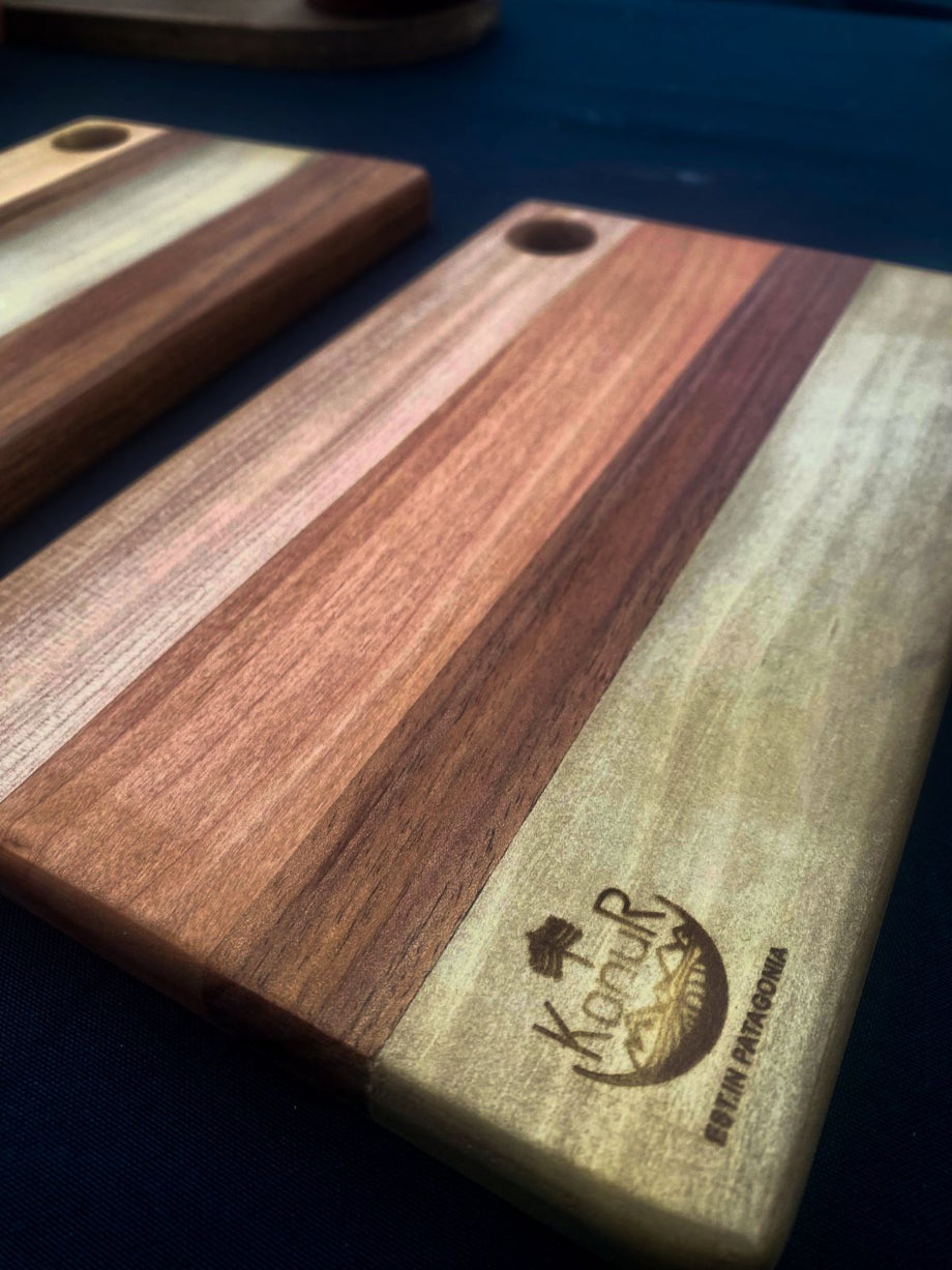 Tabla de asado de madera